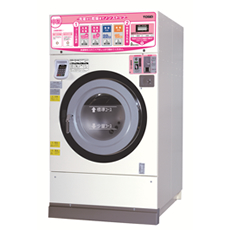 TOSEIコイン式洗濯機の写真
